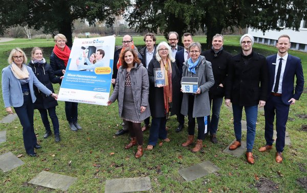 Wettbewerb Blaue Hausnummer – Anmeldung bis Ende Juni möglich