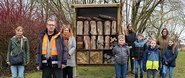 Projekt: Nisthilfen für Insekten gebaut Projekt: Nisthilfen für Insekten gebaut