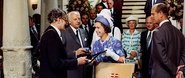 Königin Elizabeth II. war dreimal zu Gast Königin Elizabeth II. war dreimal zu Gast