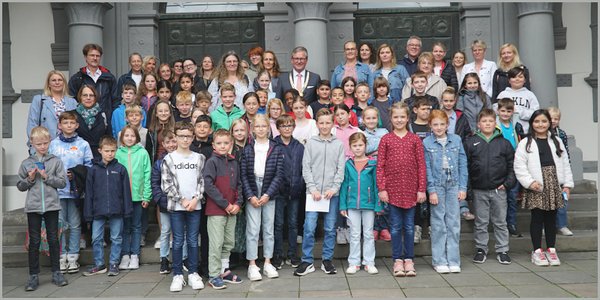 Grundschüler stellten im Rathaus viele Fragen