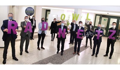 Das Radnetz OWL zeigt schnelle Wege durch die Region Das Radnetz OWL zeigt schnelle Wege durch die Region