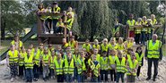 Schulanfänger erhalten wieder Warnwesten Schulanfänger erhalten wieder Warnwesten