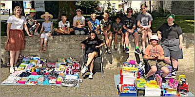 Flohmarkt am Treffpunkt der Jugendpflege