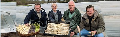 Früh in die Spargelsaison gestartet