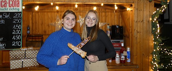 Shopping bei weihnachtlicher Stimmung