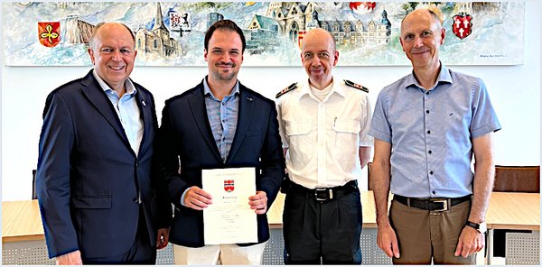 Thorsten Dahm  ist neuer leitender Notarzt 