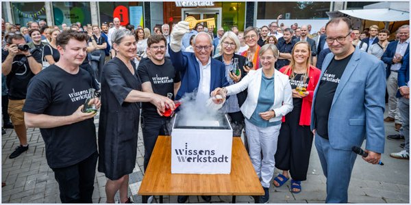 Wissenswerkstadt feiert erfolgreichen Start