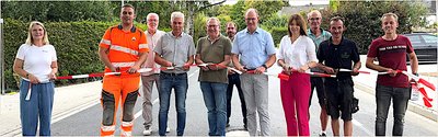 Grüner Weg offiziell für den Verkehr freiegeben Grüner Weg offiziell für den Verkehr freiegeben