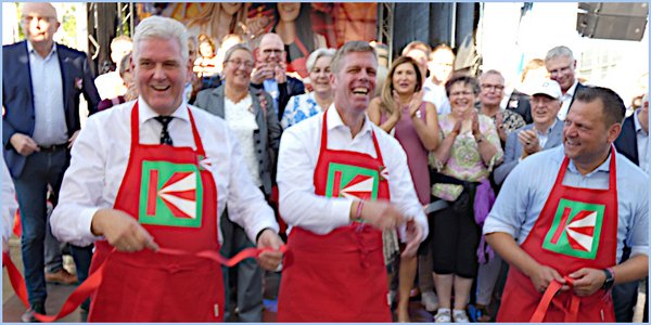 Katharinenmarkt: Eröffnung mit Geldregen