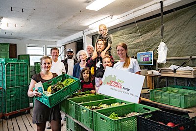 Landrat Stickeln besuchte Öko-Betriebe 