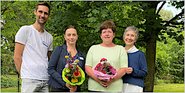 Staffelstab-Übergabe im LWL-Pflegezentr