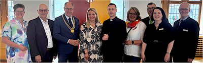 Beim Tag des Landvolks im Rathaus zu Gast Beim Tag des Landvolks im Rathaus zu Gast