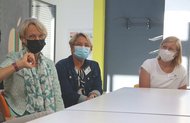 Schul- und Bildungsministerin Feller zu Besuch