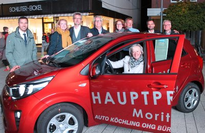 Agnes Ising gewinnt ein Auto