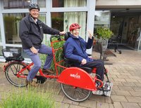 Delbrücker Rikscha wieder im Einsatz