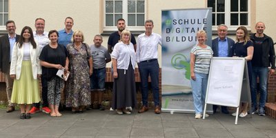 Lettische Delegation zu Besuch