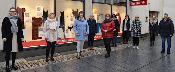 Ausstellung: Zeichen gegen Gewalt an Frauen