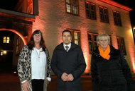 Zeichen gegen Gewalt an Frauen