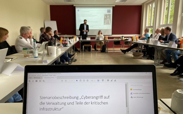 Workshop zum Katastrophenschutz