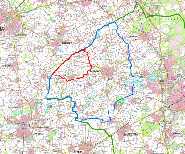 Geflügelpest: Sperrbezirk und Beobachtungsgebiet