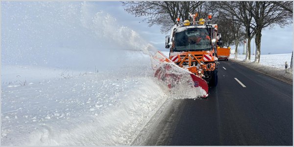 Winterdienst im Dauereinsatz