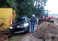  Unfall in vollgesperrter Baustell