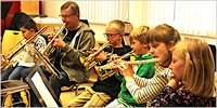 Junge Musiker begeistern mit Konzert