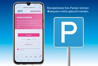 Parken: Monatstickets digital buchen