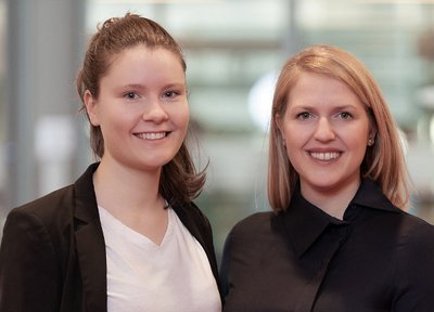 Tosca Albrecht (links) und Theresa Kellner Tosca Albrecht (links) und Theresa Kellner