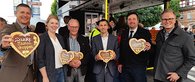Feuerwehr sagt dem Handel Danke