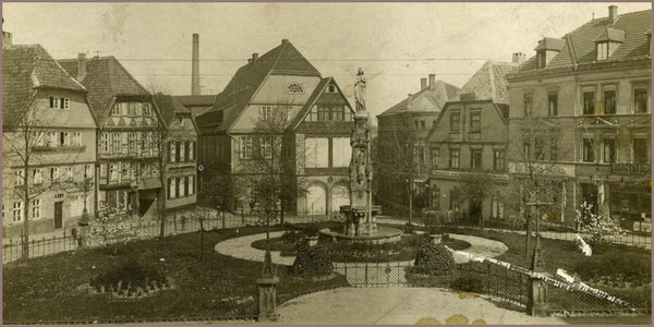 Ältestes Foto von der Mariensäule aufgetaucht