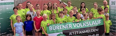 Anmelden zum Bürener Volkslauf 