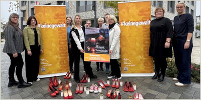 Mahnwache gegen Gewalt an Frauen Mahnwache gegen Gewalt an Frauen