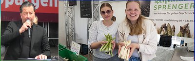 Der Spargel ruft, das Fest ist eröffnet Der Spargel ruft, das Fest ist eröffnet