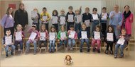 Vorschulkinder  sind löwenstark für die Schule