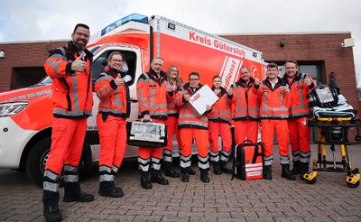 Brandneuer Rettungswagen im Einsatz