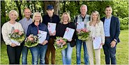 Stadt Büren ehrte Jubilare der Verwaltung