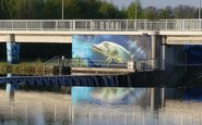 Graffiti am Lippesee 