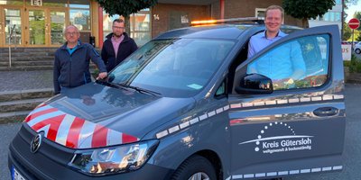 Neues Fahrzeug für die Wasserbehörde Neues Fahrzeug für die Wasserbehörde