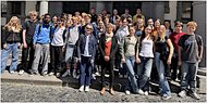 Schülergruppe aus Helsinki zu Gast am Rathaus