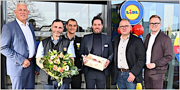Neue Lidl-Filiale an der Bahnhofstraße Neue Lidl-Filiale an der Bahnhofstraße