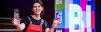 Aysel Ahadova gewinnt beim Famelab-Finale