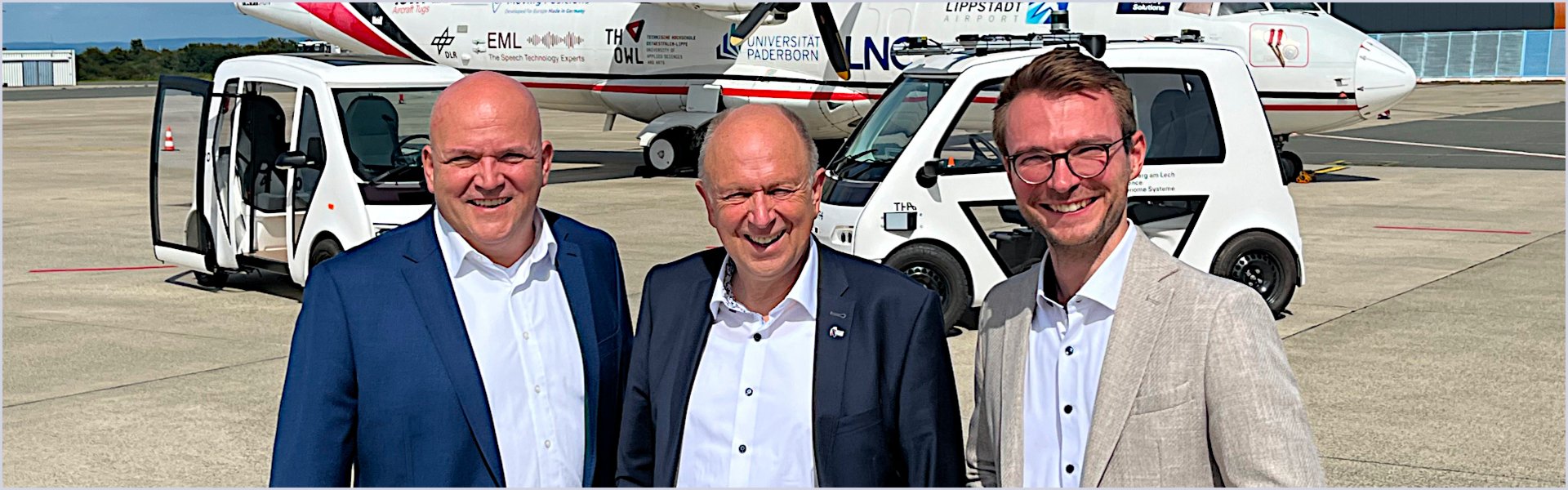 Automatisierte Demo-Fahrten am Flughafen
