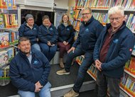 Bücherbus beendet Winterpause