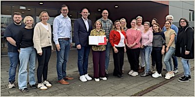 Servete Shala feiert Dienstjubiläum Servete Shala feiert Dienstjubiläum