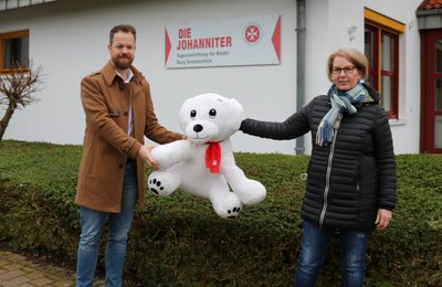 Johanniter-Kita freut sich über Spende