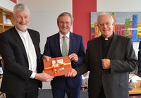 Besuch aus Australien beim Bürgermeister