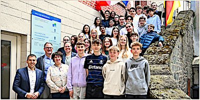 Schüler aus Frankreich zu Gast in Büren