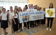 Zehn Studierende evaluierten das Projekt ‚Lass(t) uns laufen! 