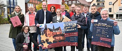 Nikolausmarkt: Stimmung auf dem Marktplatz
